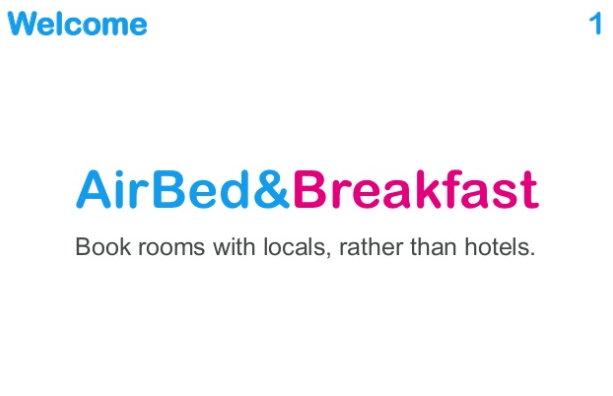 AirBnB Pitch Deck