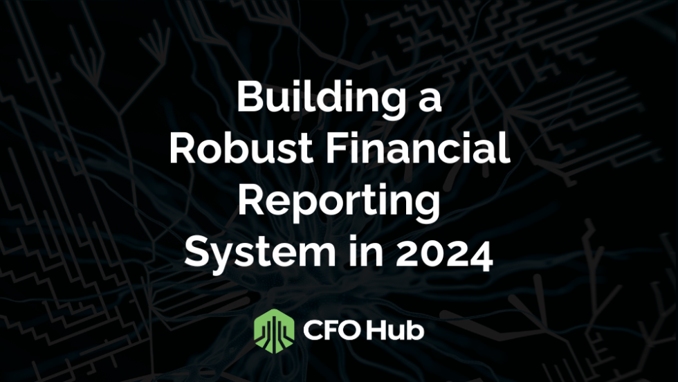 Building a Robust Financial Reporting System in 2024 CFO Hub