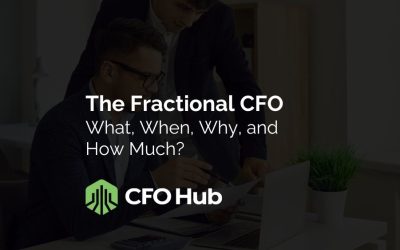 The Fractional CFO – What, When, Why, and How Much?
