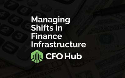 Managing Shifts in Finance Infrastructure