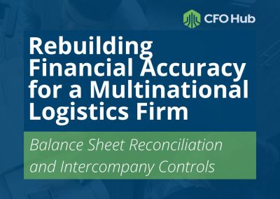 Rebuilding Financial Accuracy for a Multinational Logistics Firm