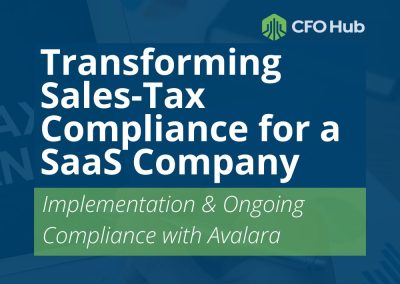 Transforming Sales-Tax Compliance for a SaaS Company