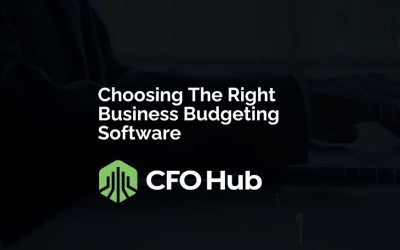 Choosing The Right Business Budgeting Software